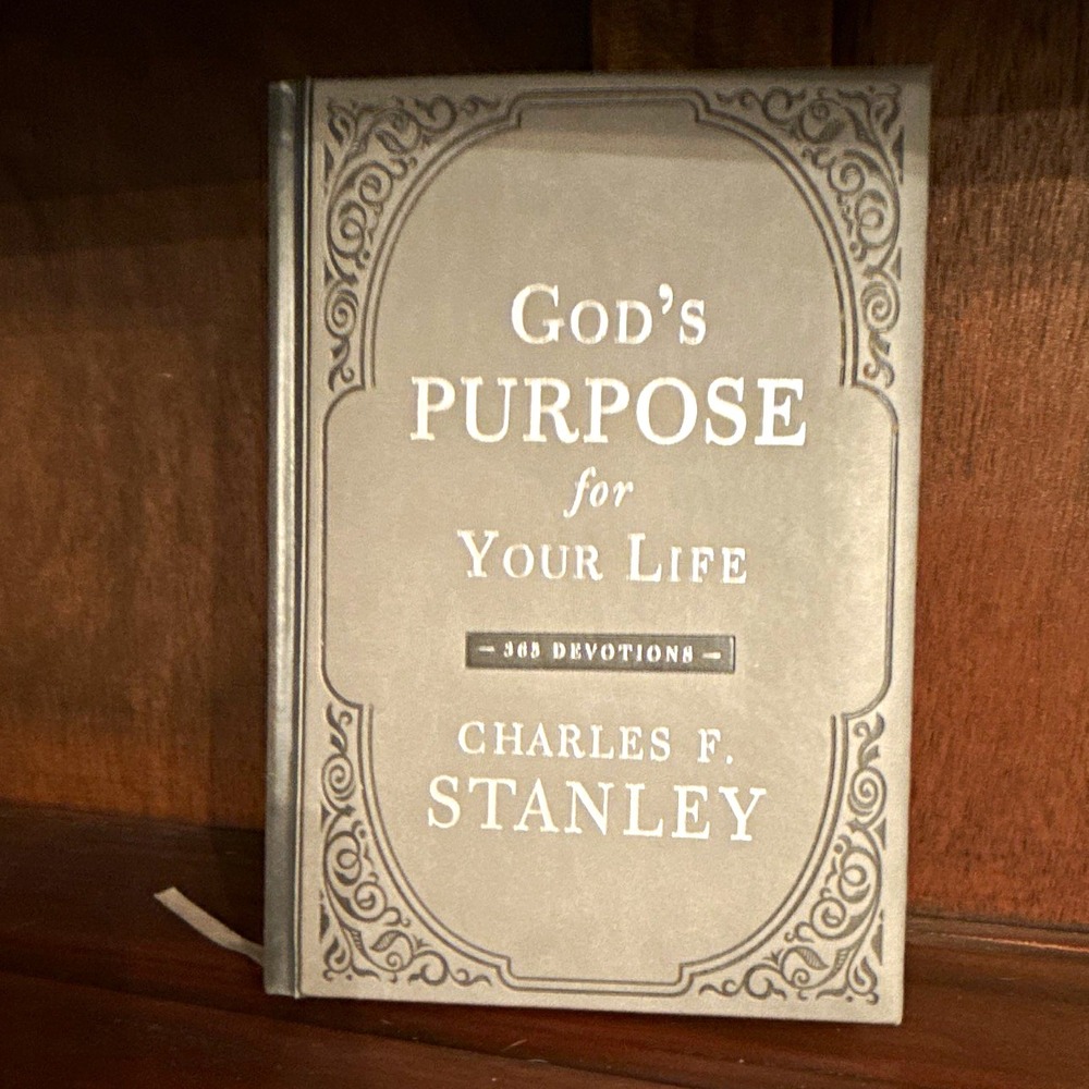 God's Purpose for Your Life 365 Devotions Faux Leather HC Stanley